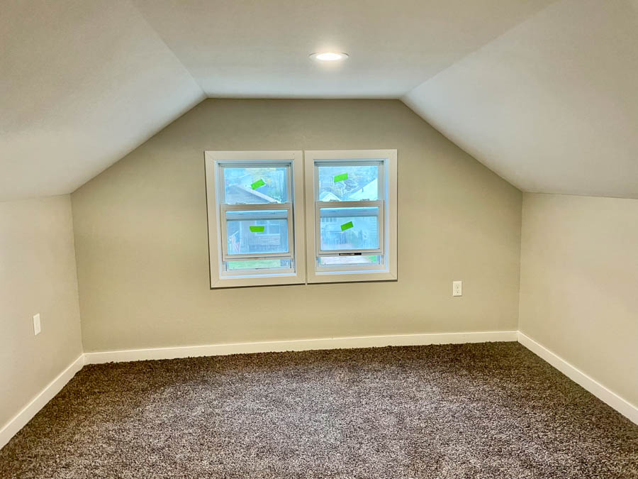 Completed window and door project